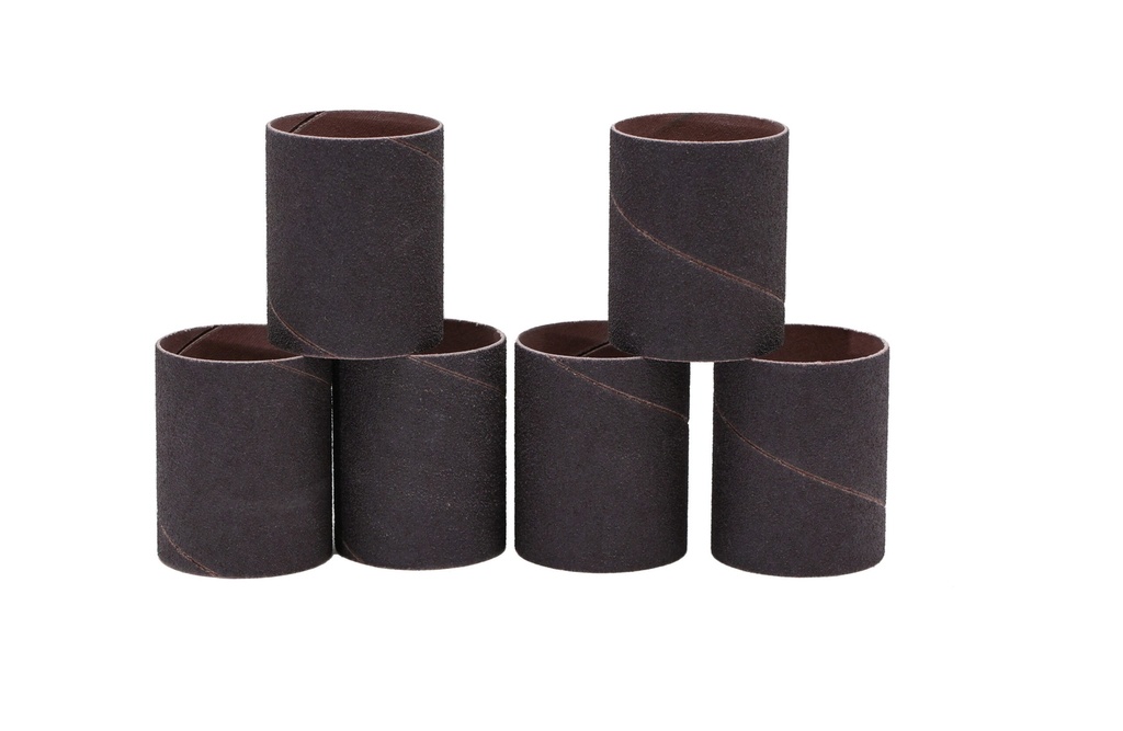 2-5/16 Dia. x 3 Inch Lg. 60 Grit A/O Course Drum Sander Sanding Sleeves (6 Pack) 