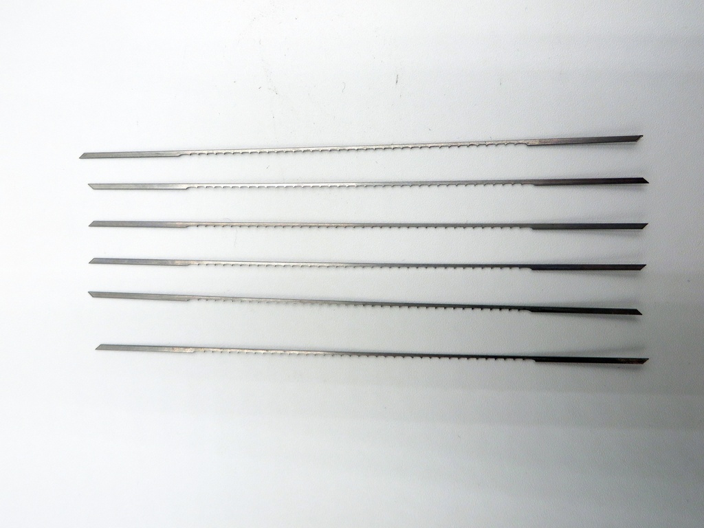 [911342] Precision Ground Scroll Saw Blades (9RG Reverse Skip Tooth - 6 Blades)