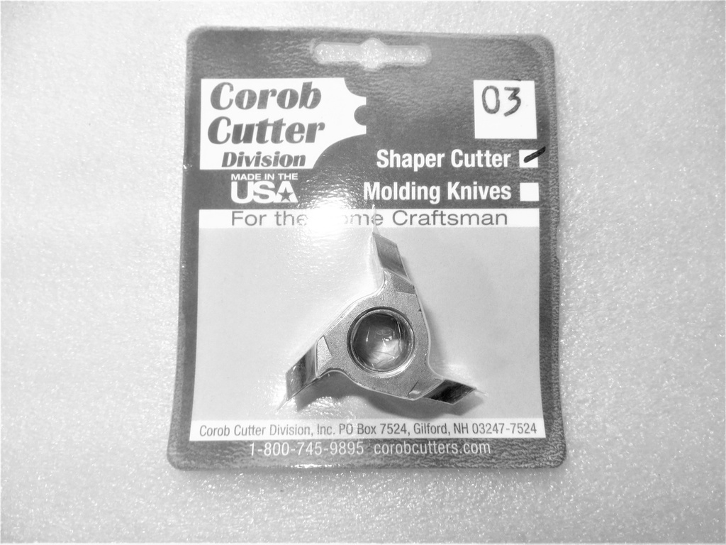 Shaper Cutter Bead and Quarter Round 