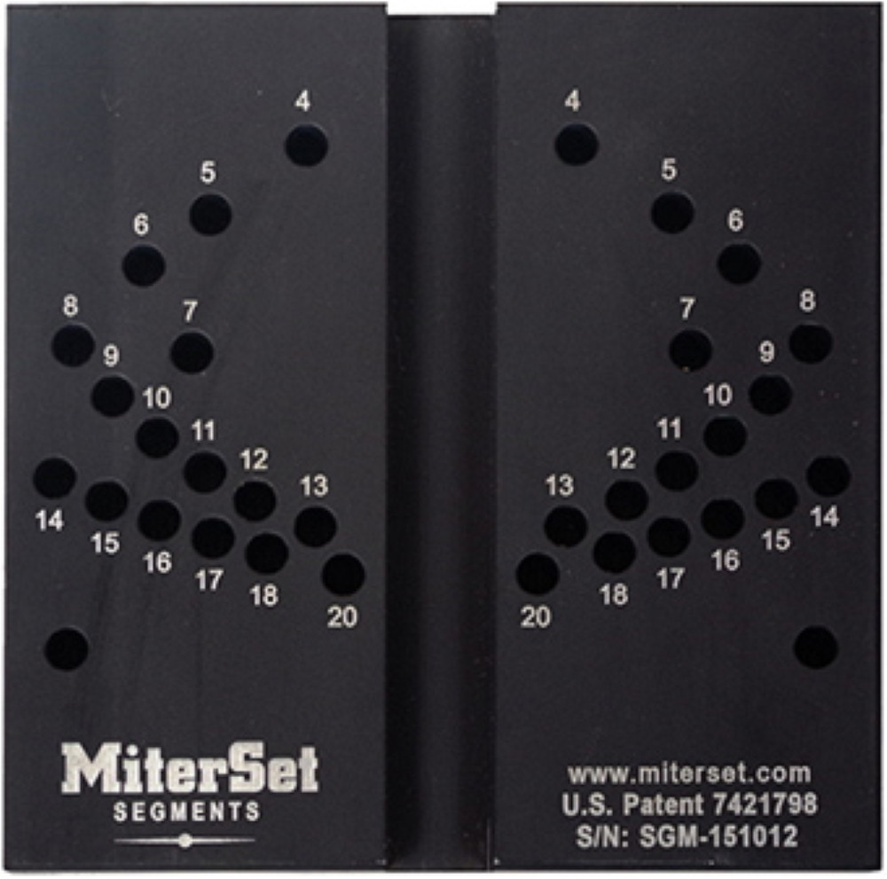 MiterSet Segments (Exclusively made for Shopsmith)  