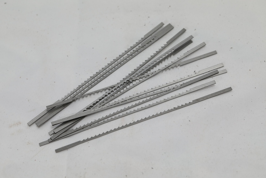 Milled Scroll Saw Blades (General Purpose Reverse Skip Tooth - 12 Blades)