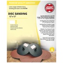 12 Inch 60 Grit A/O Stick-On Conical Sandpaper Discs (3 Pack)