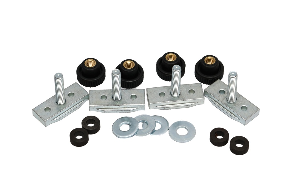 T-Bolt, Spacers, Knobs and Washers (4 Pack) 