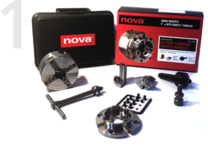 NOVA G3 Pen Turning Chuck Package