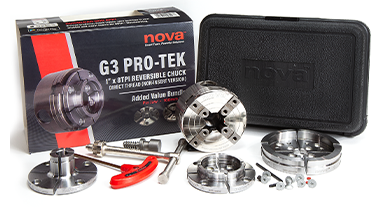 [556221] NOVA Pro-Tek Lathe Chuck Kit