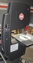 Carbon Fiber-Look Bandsaw Cover Upgrade with Window and Dust Port